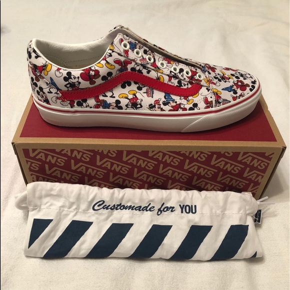 custom disney vans